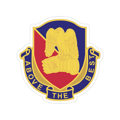 Aviation Center and School 2 (U.S. Army) Transparent STICKER Die-Cut Vinyl Decal-4 Inch-The Sticker Space