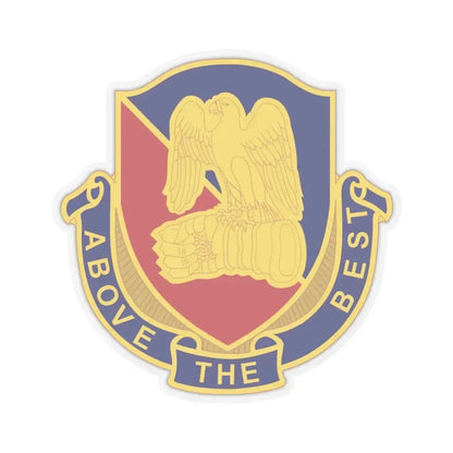 Aviation Center and School 2 (U.S. Army) STICKER Vinyl Kiss-Cut Decal 4 Inch Transparent - The Sticker Space