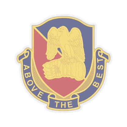 Aviation Center and School 2 (U.S. Army) STICKER Vinyl Kiss-Cut Decal 6 Inch Transparent - The Sticker Space