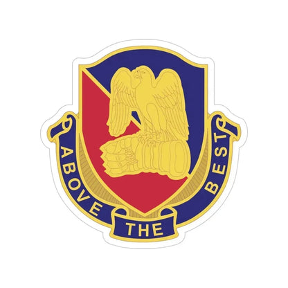 Aviation Center and School 2 (U.S. Army) Transparent STICKER Die-Cut Vinyl Decal - The Sticker Space