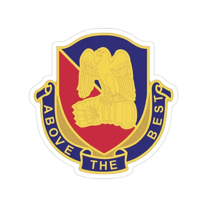 Aviation Center and School 2 (U.S. Army) Transparent STICKER Die-Cut Vinyl Decal - The Sticker Space