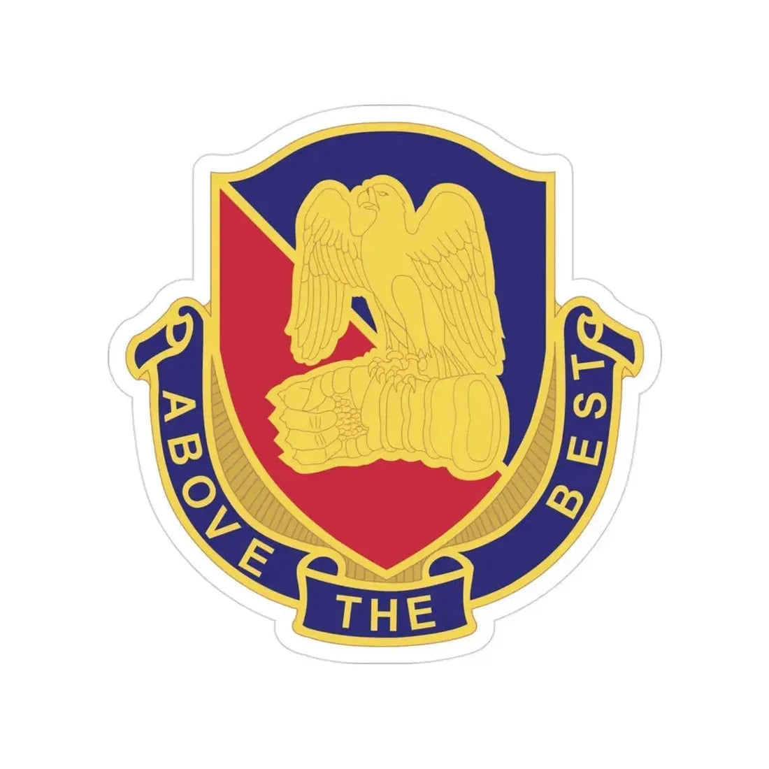 Aviation Center and School 2 (U.S. Army) Transparent STICKER Die-Cut Vinyl Decal - The Sticker Space