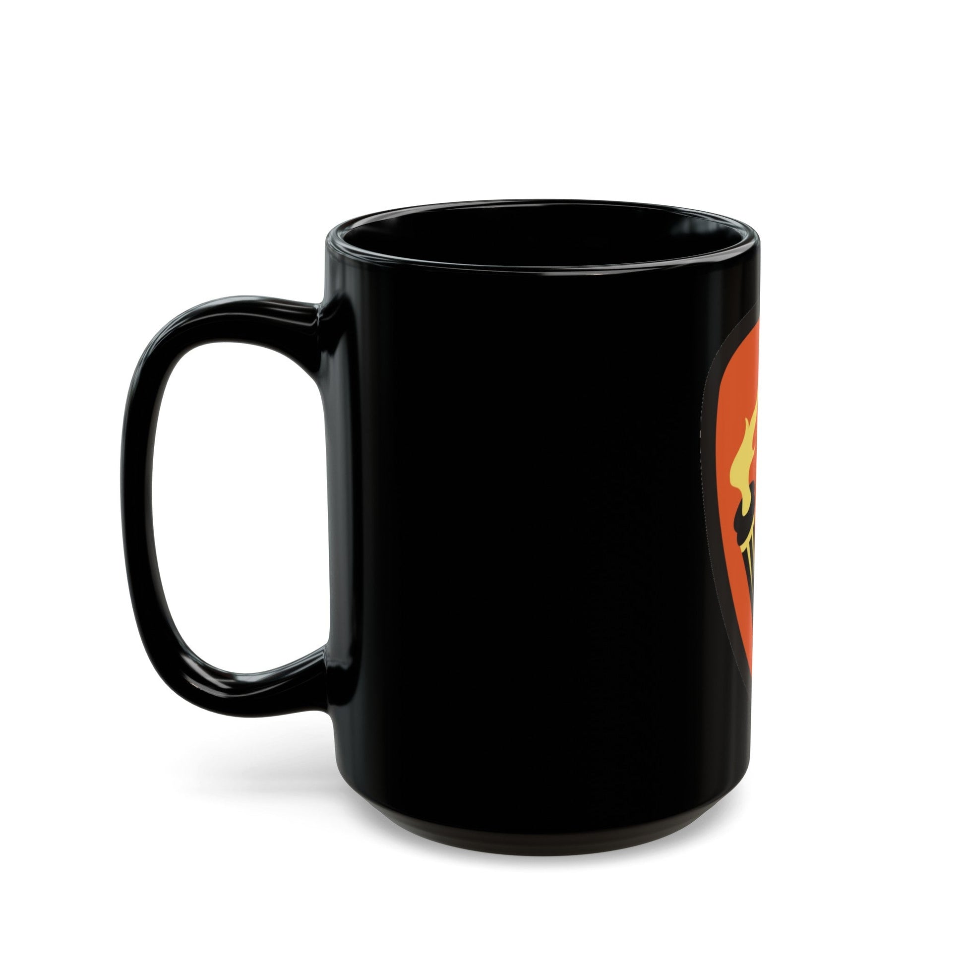 Aviation Center and School (U.S. Army) Black Coffee Mug-The Sticker Space