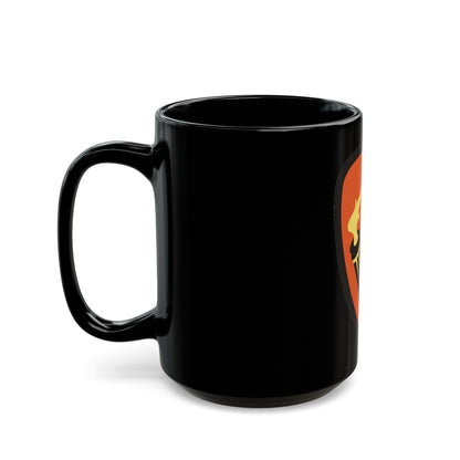 Aviation Center and School (U.S. Army) Black Coffee Mug-The Sticker Space