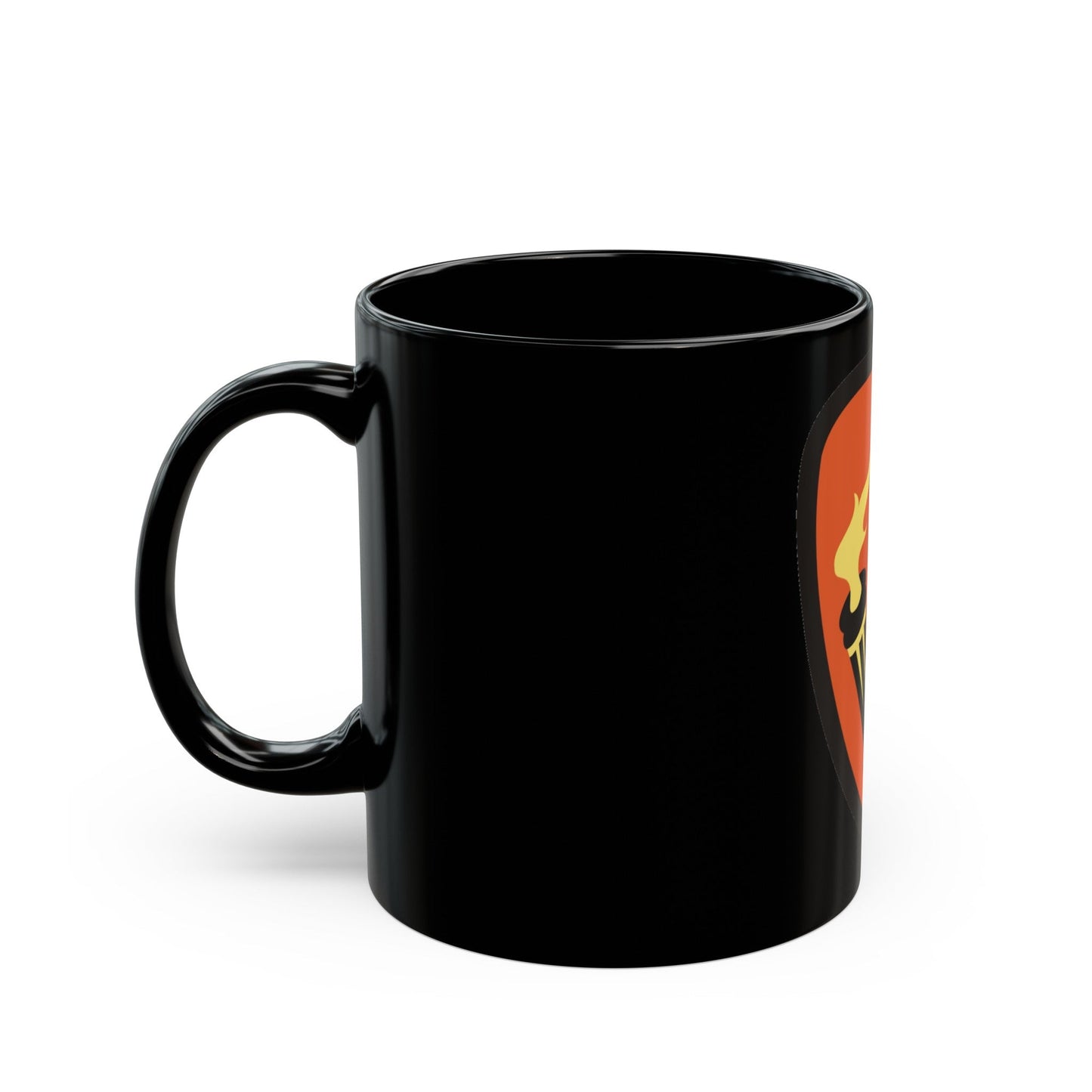 Aviation Center and School (U.S. Army) Black Coffee Mug-The Sticker Space