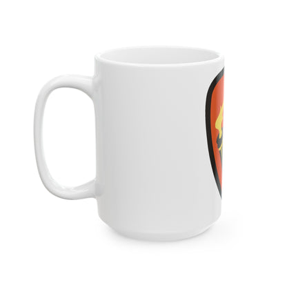 Aviation Center and School (U.S. Army) White Coffee Mug-The Sticker Space