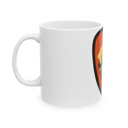 Aviation Center and School (U.S. Army) White Coffee Mug-The Sticker Space