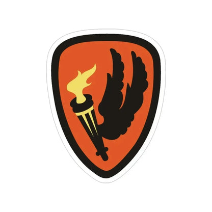Aviation Center and School (U.S. Army) Transparent STICKER Die-Cut Vinyl Decal 6 Inch - The Sticker Space