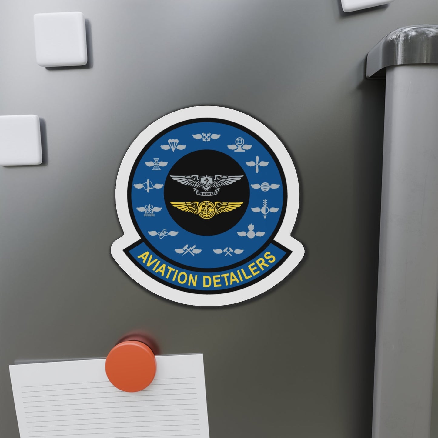 Aviation Detailers (U.S. Navy) Die-Cut Magnet-The Sticker Space