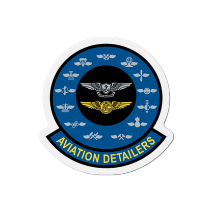 Aviation Detailers (U.S. Navy) Die-Cut Magnet-2" x 2"-The Sticker Space