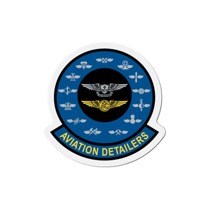 Aviation Detailers (U.S. Navy) Die-Cut Magnet-5" x 5"-The Sticker Space