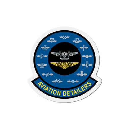 Aviation Detailers (U.S. Navy) Die-Cut Magnet-6 × 6"-The Sticker Space