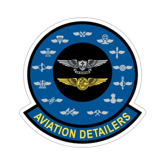 Aviation Detailers (U.S. Navy) STICKER Vinyl Die-Cut Decal-6 Inch-The Sticker Space