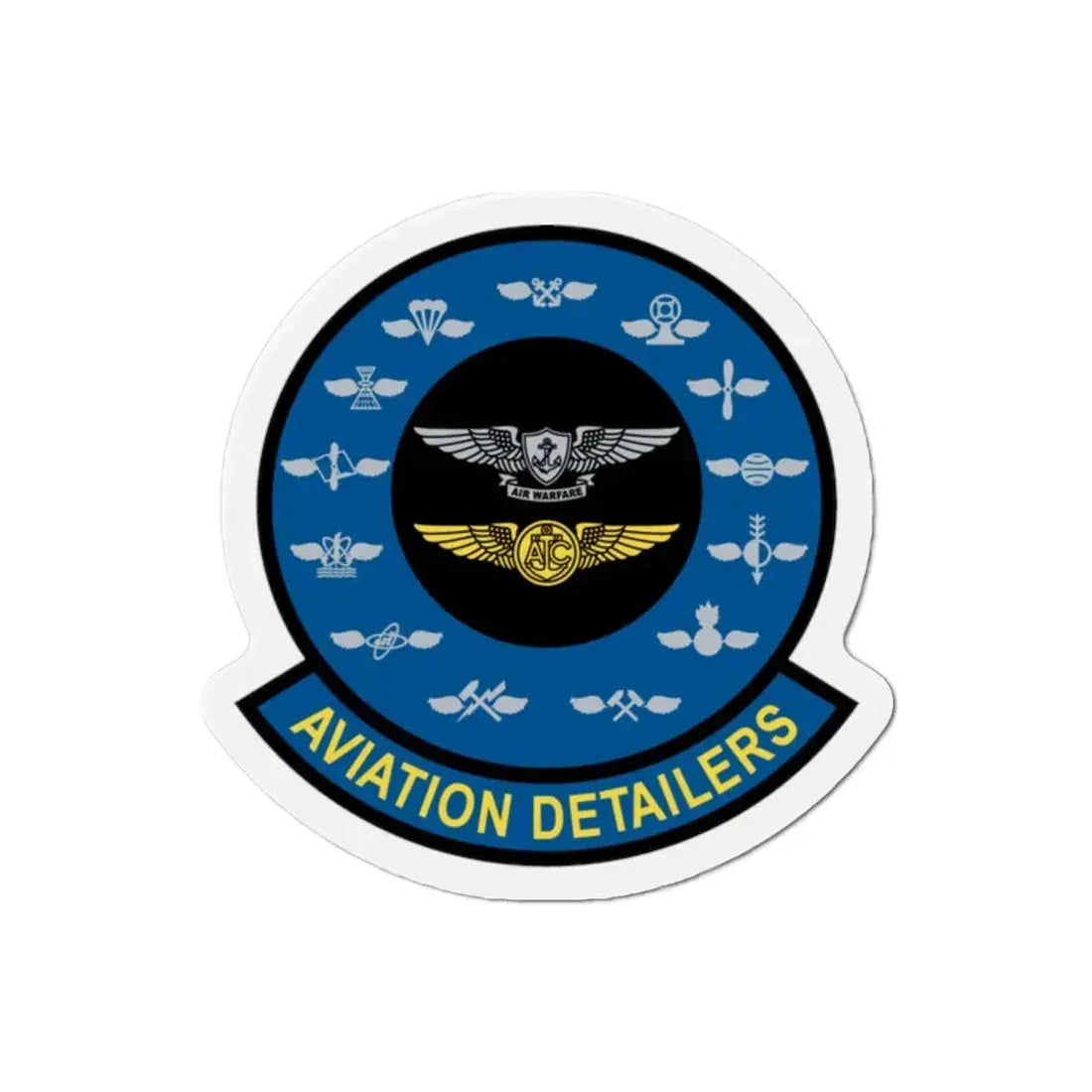 Aviation Detailers (U.S. Navy) Refrigerator Magnet 2 Inch - The Sticker Space