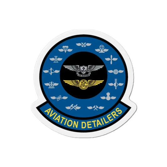 Aviation Detailers (U.S. Navy) Refrigerator Magnet 2 Inch - The Sticker Space