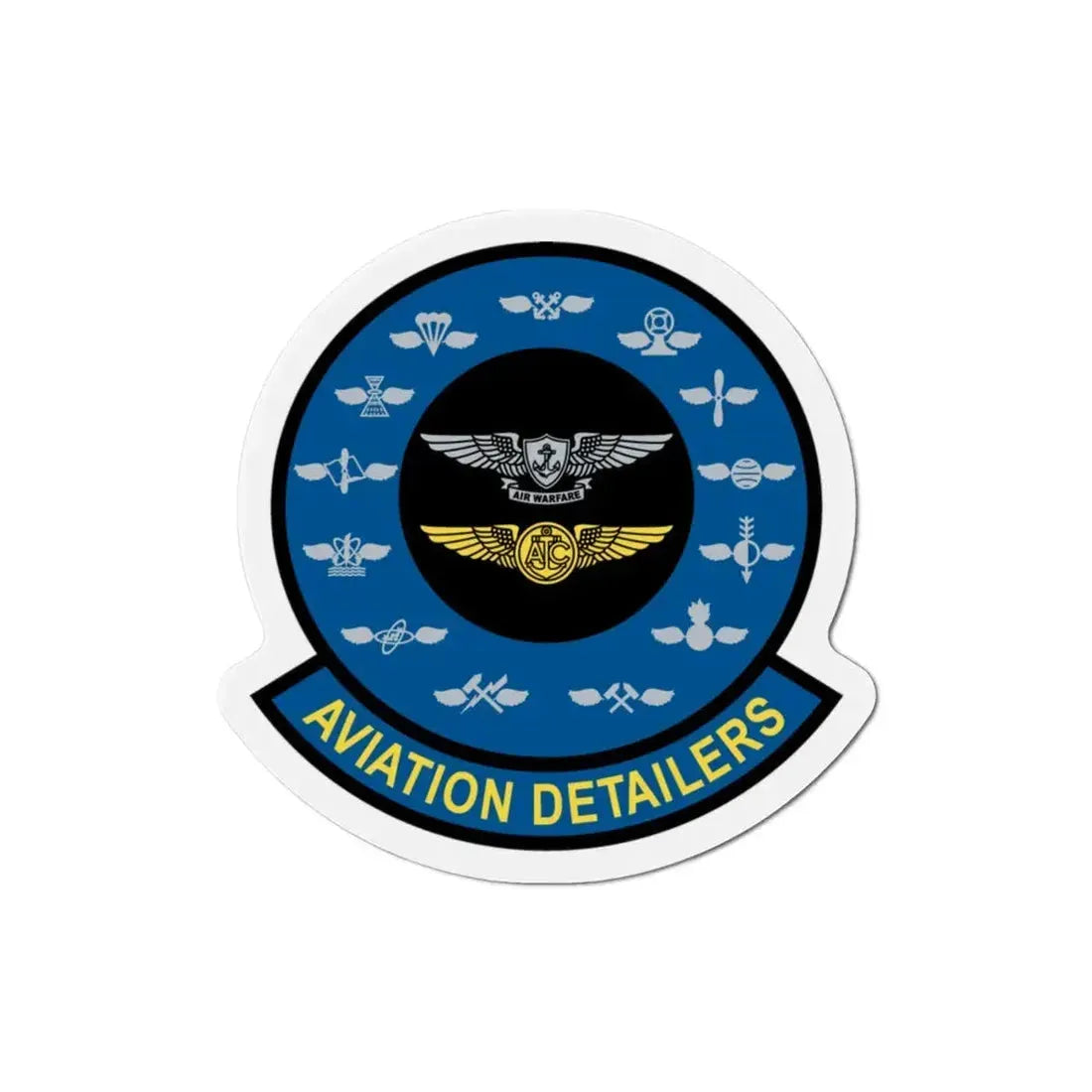 Aviation Detailers (U.S. Navy) Refrigerator Magnet 3 Inch - The Sticker Space