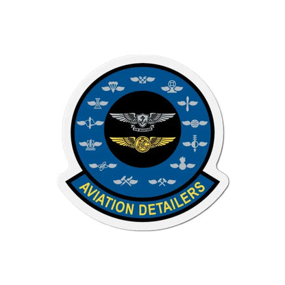 Aviation Detailers (U.S. Navy) Refrigerator Magnet 3 Inch - The Sticker Space