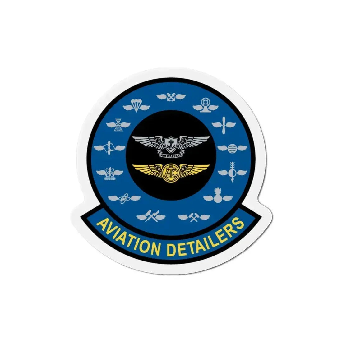 Aviation Detailers (U.S. Navy) Refrigerator Magnet 4 Inch - The Sticker Space