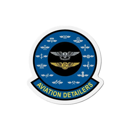 Aviation Detailers (U.S. Navy) Refrigerator Magnet 4 Inch - The Sticker Space