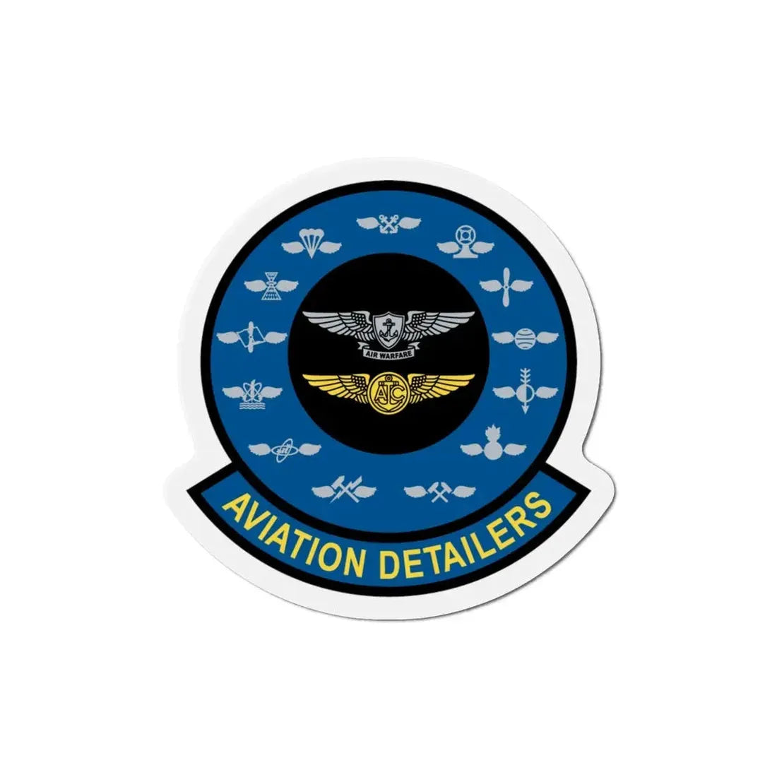 Aviation Detailers (U.S. Navy) Refrigerator Magnet 5 Inch - The Sticker Space