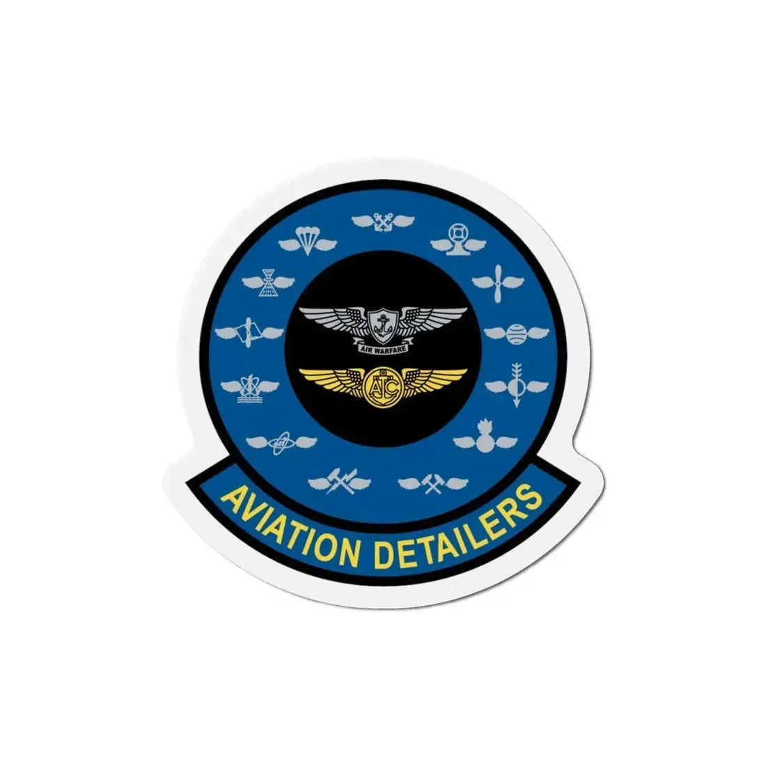 Aviation Detailers (U.S. Navy) Refrigerator Magnet 6 Inch - The Sticker Space