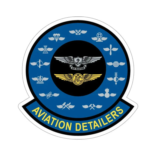 Aviation Detailers (U.S. Navy) STICKER Vinyl Die-Cut Decal 6 Inch - The Sticker Space