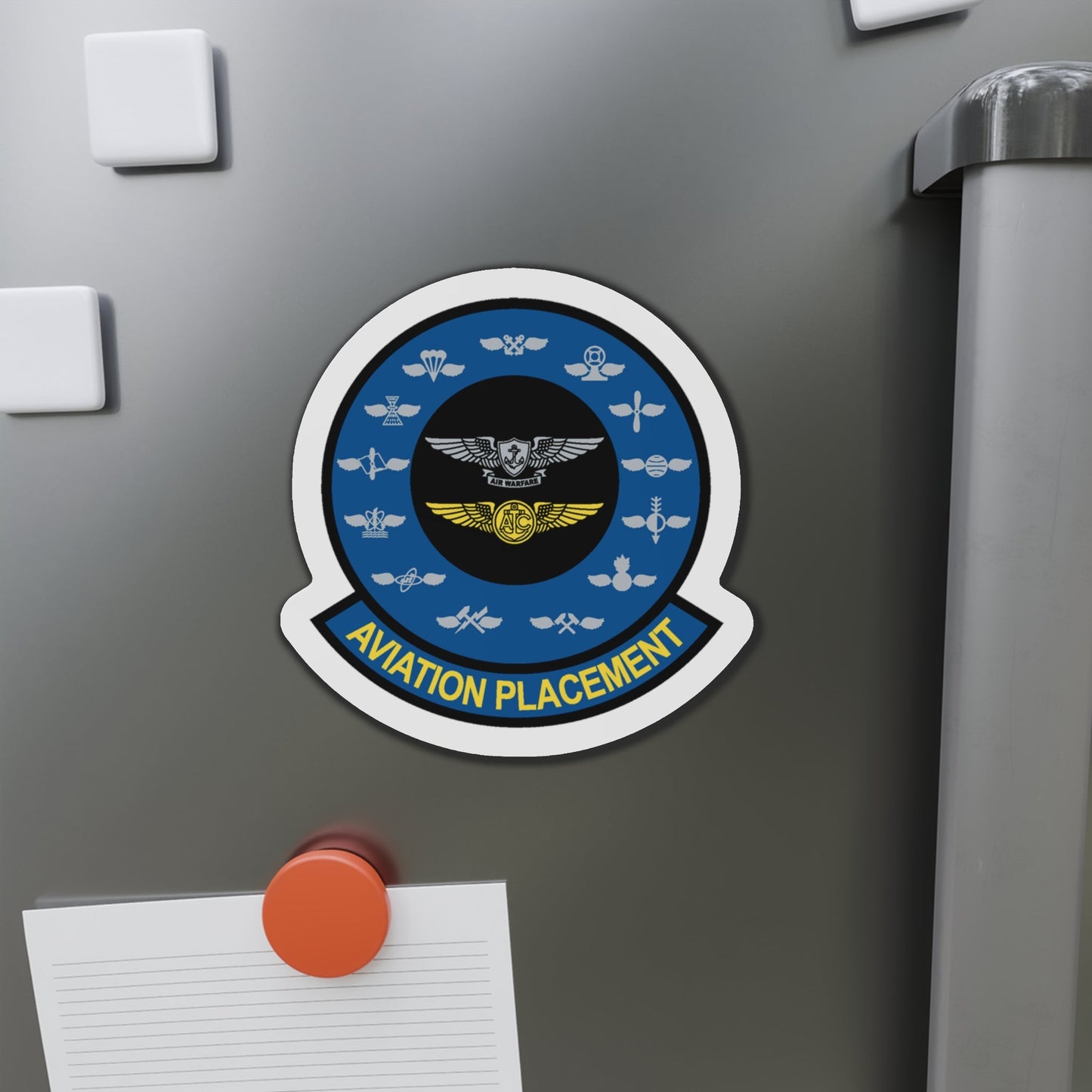 Aviation Placement (U.S. Navy) Die-Cut Magnet-The Sticker Space