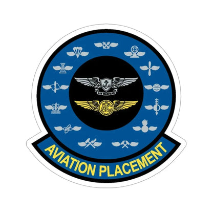 Aviation Placement (U.S. Navy) STICKER Vinyl Die-Cut Decal - The Sticker Space
