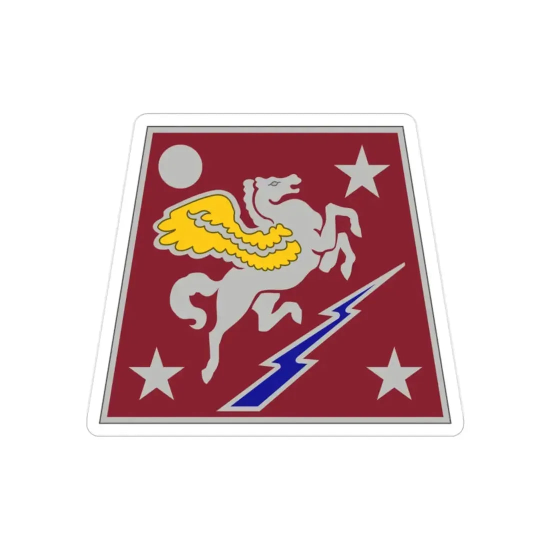 Aviation Systems Command (U.S. Army) REVERSE PRINT Transparent Die-Cut STICKER 2 Inch Die-Cut Transparent - The Sticker Space