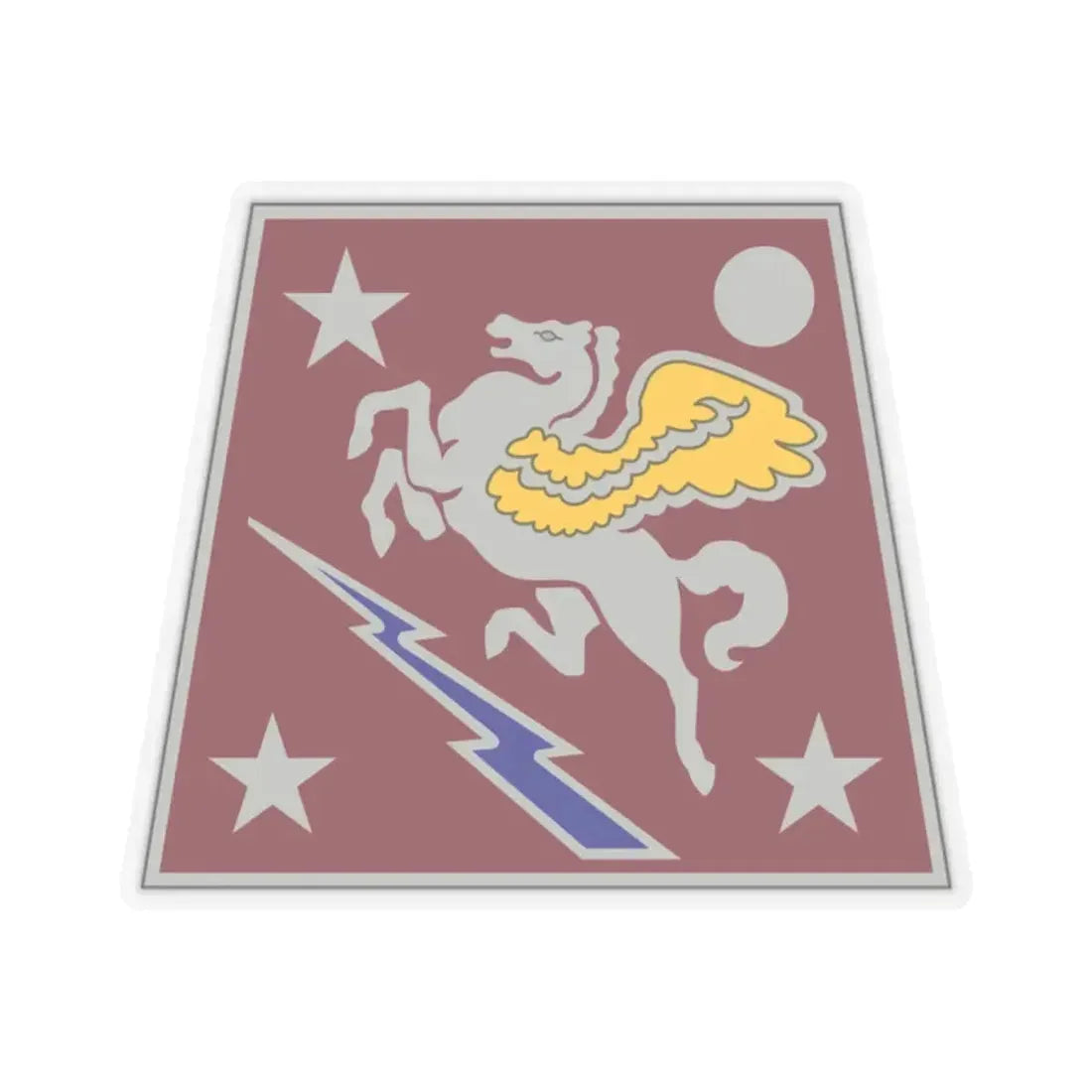 Aviation Systems Command (U.S. Army) STICKER Vinyl Kiss-Cut Decal 2 Inch Transparent - The Sticker Space