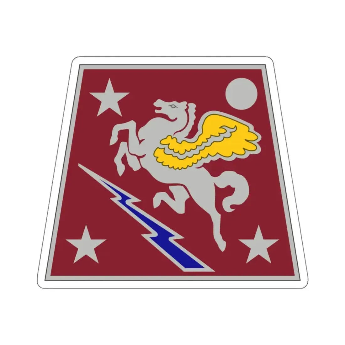 Aviation Systems Command (U.S. Army) STICKER Vinyl Kiss-Cut Decal 6 Inch White - The Sticker Space