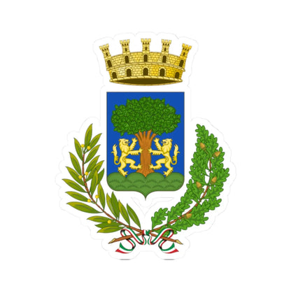 Avigliano-Stemma (Italy) (Coat of Arms) STICKER Vinyl Kiss-Cut Decal 2 Inch White - The Sticker Space