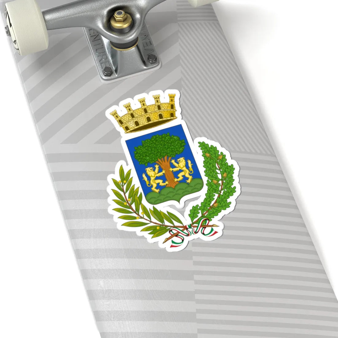 Avigliano-Stemma (Italy) (Coat of Arms) STICKER Vinyl Kiss-Cut Decal - The Sticker Space