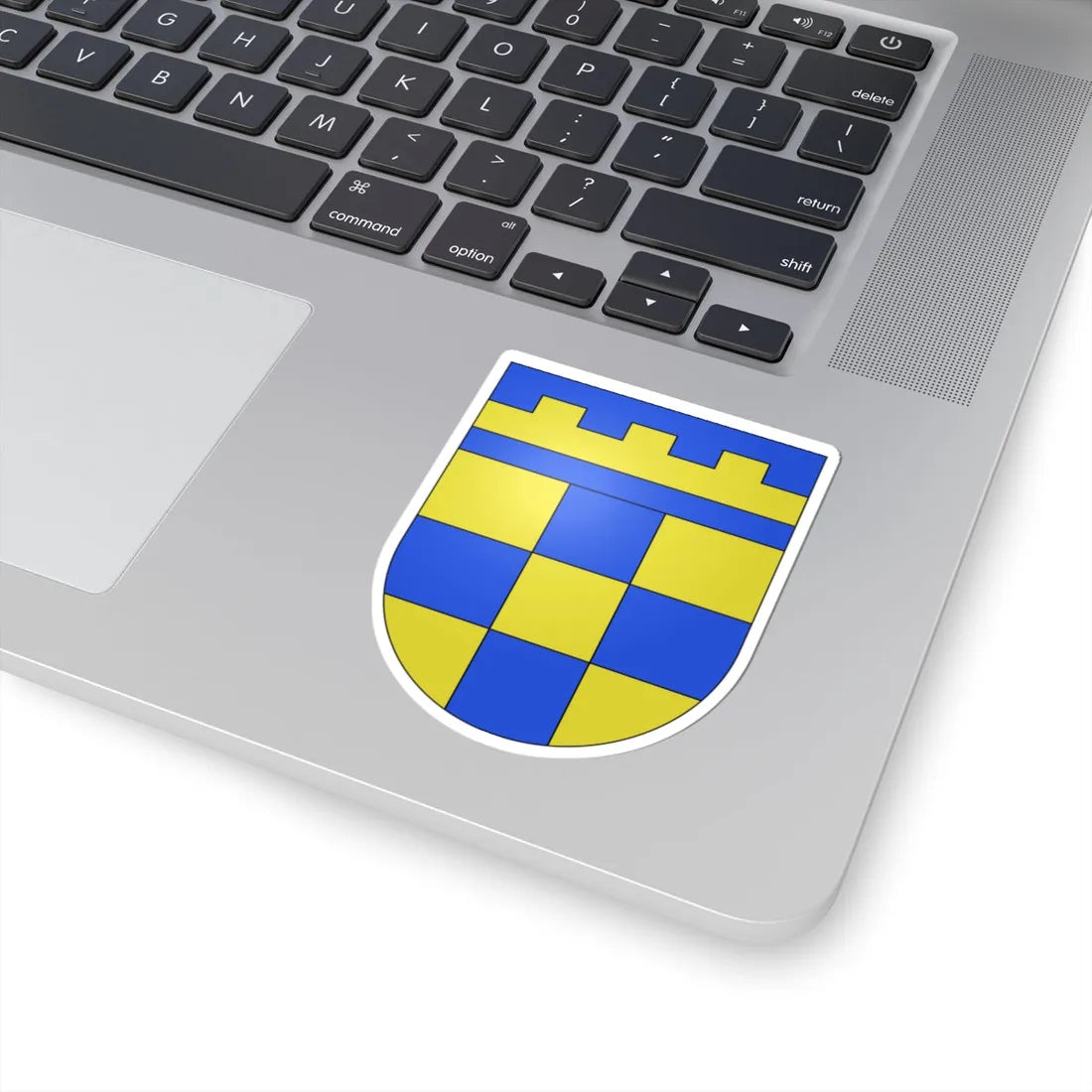 Avully-coat of arms (Switzerland) (Coat of Arms) STICKER Vinyl Kiss-Cut Decal - The Sticker Space