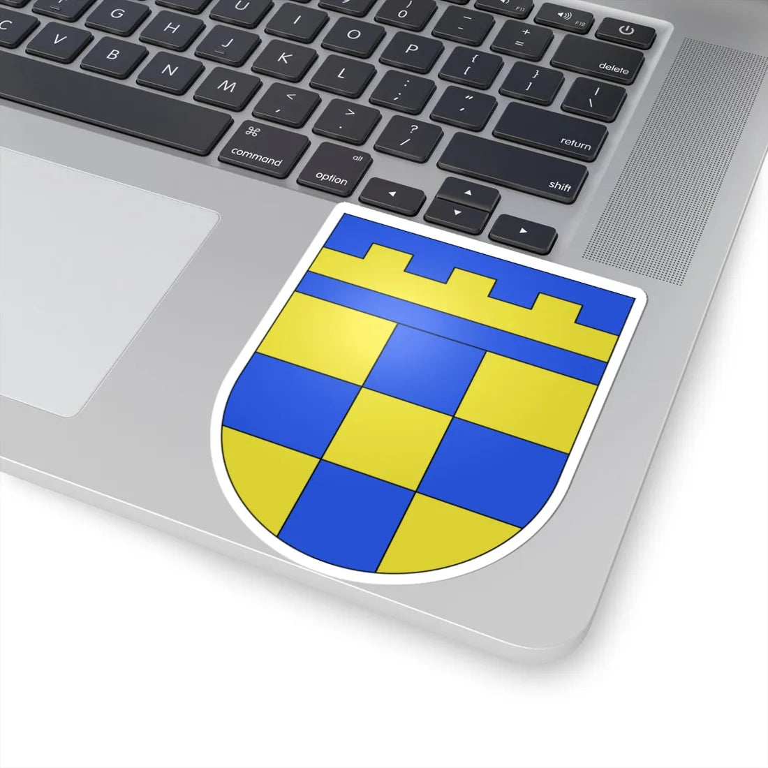 Avully-coat of arms (Switzerland) (Coat of Arms) STICKER Vinyl Kiss-Cut Decal - The Sticker Space