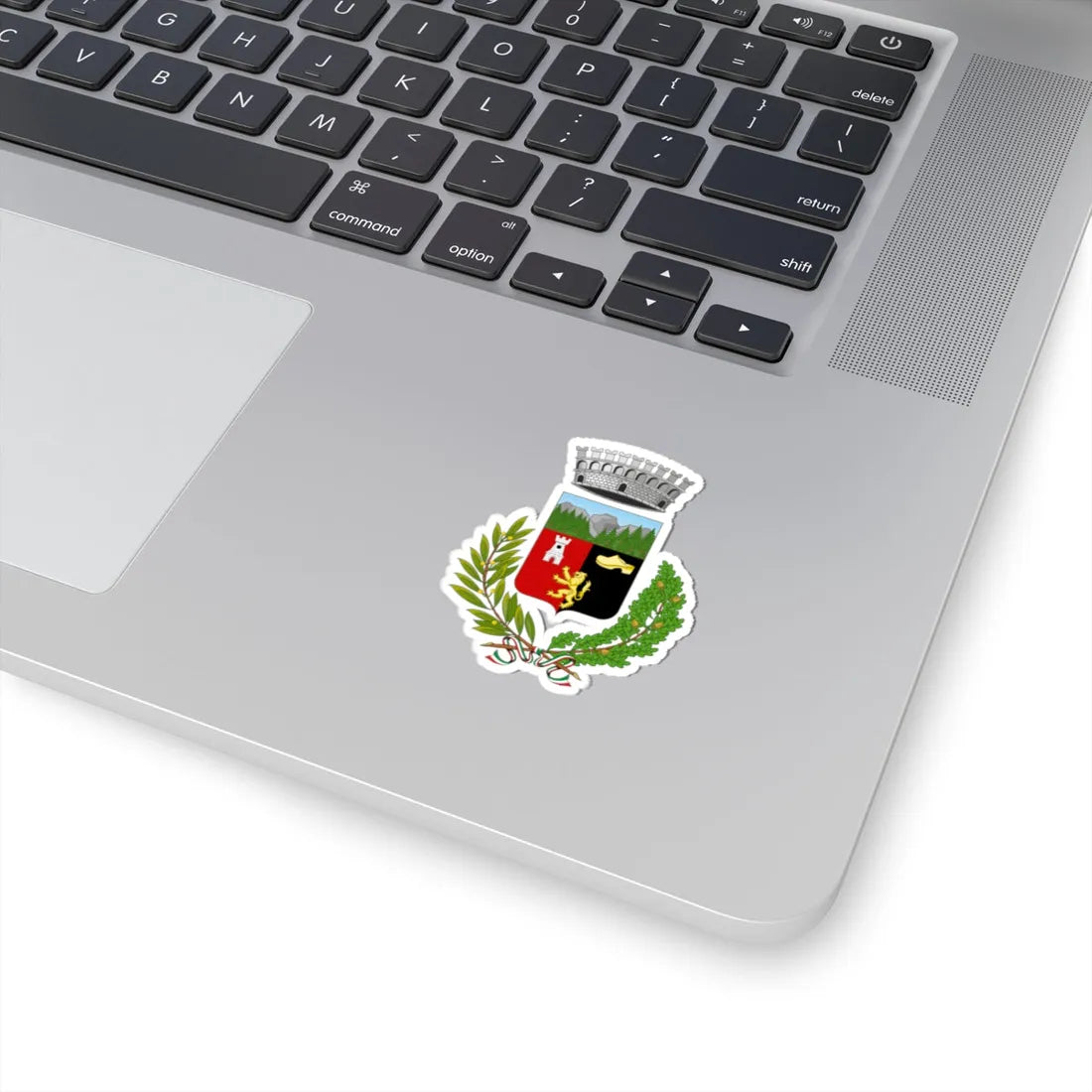 Ayas-Stemma (Italy) (Coat of Arms) STICKER Vinyl Kiss-Cut Decal - The Sticker Space