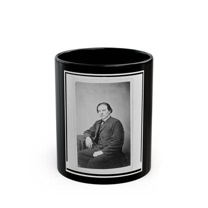 Aze Klein, Three-Quarter Length Portrait, Seated, Facing Slightly Left (U.S. Civil War) Black Coffee Mug