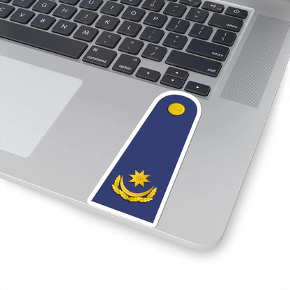 Azerbaijan AirForce OF 3 (Azerbaijan) (Military Rank) STICKER Vinyl Kiss-Cut Decal - The Sticker Space