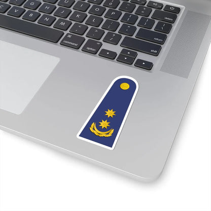 Azerbaijan AirForce OF 4 (Azerbaijan) (Military Rank) STICKER Vinyl Kiss-Cut Decal - The Sticker Space