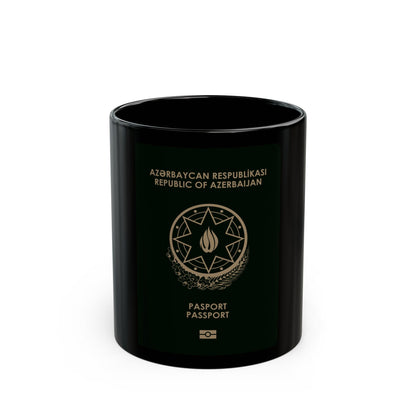 Azerbaijan Passport - Black Coffee Mug