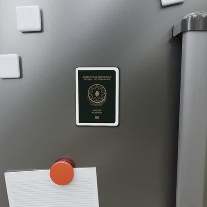 Azerbaijan Passport - Die-Cut Magnet-The Sticker Space