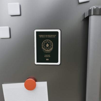 Azerbaijan Passport - Die-Cut Magnet-The Sticker Space