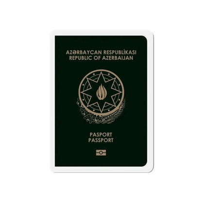 Azerbaijan Passport - Refrigerator Magnet - The Sticker Space