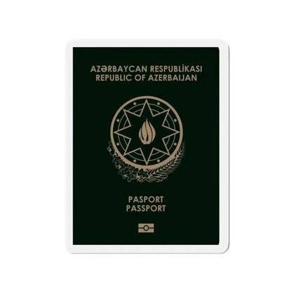 Azerbaijan Passport - Refrigerator Magnet - The Sticker Space
