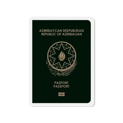 Azerbaijan Passport - Refrigerator Magnet - The Sticker Space