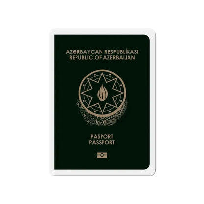 Azerbaijan Passport - Refrigerator Magnet - The Sticker Space