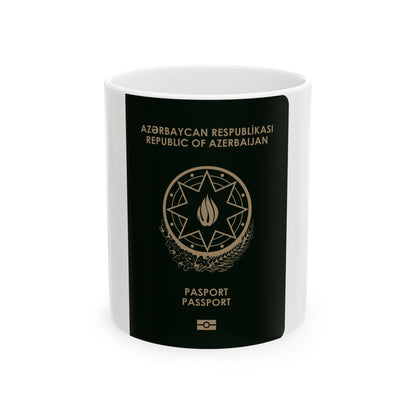 Azerbaijan Passport - White Coffee Mug