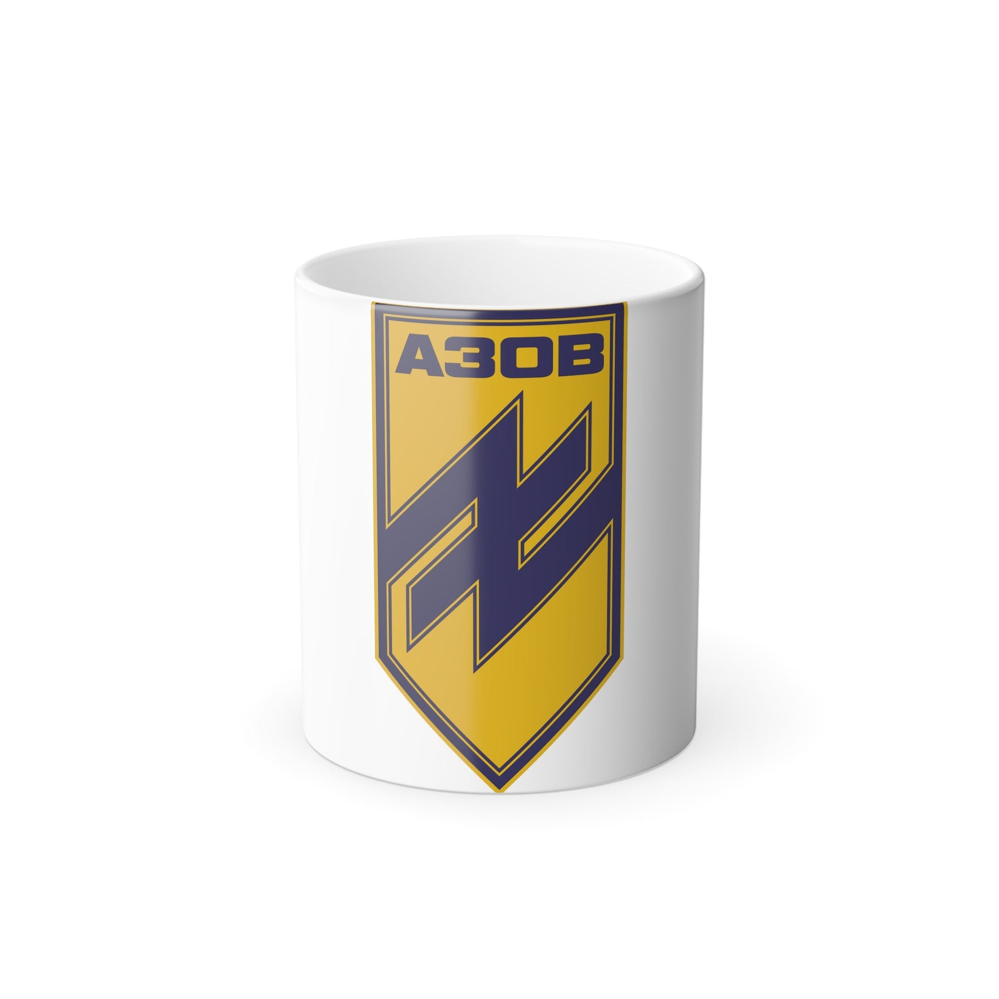 Azov Regiment 2 (Ukraine) Color Changing Mug 11oz-11oz-The Sticker Space