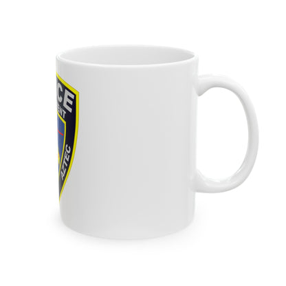 Aztec New Mexico Police Department - White Coffee Mug-The Sticker Space