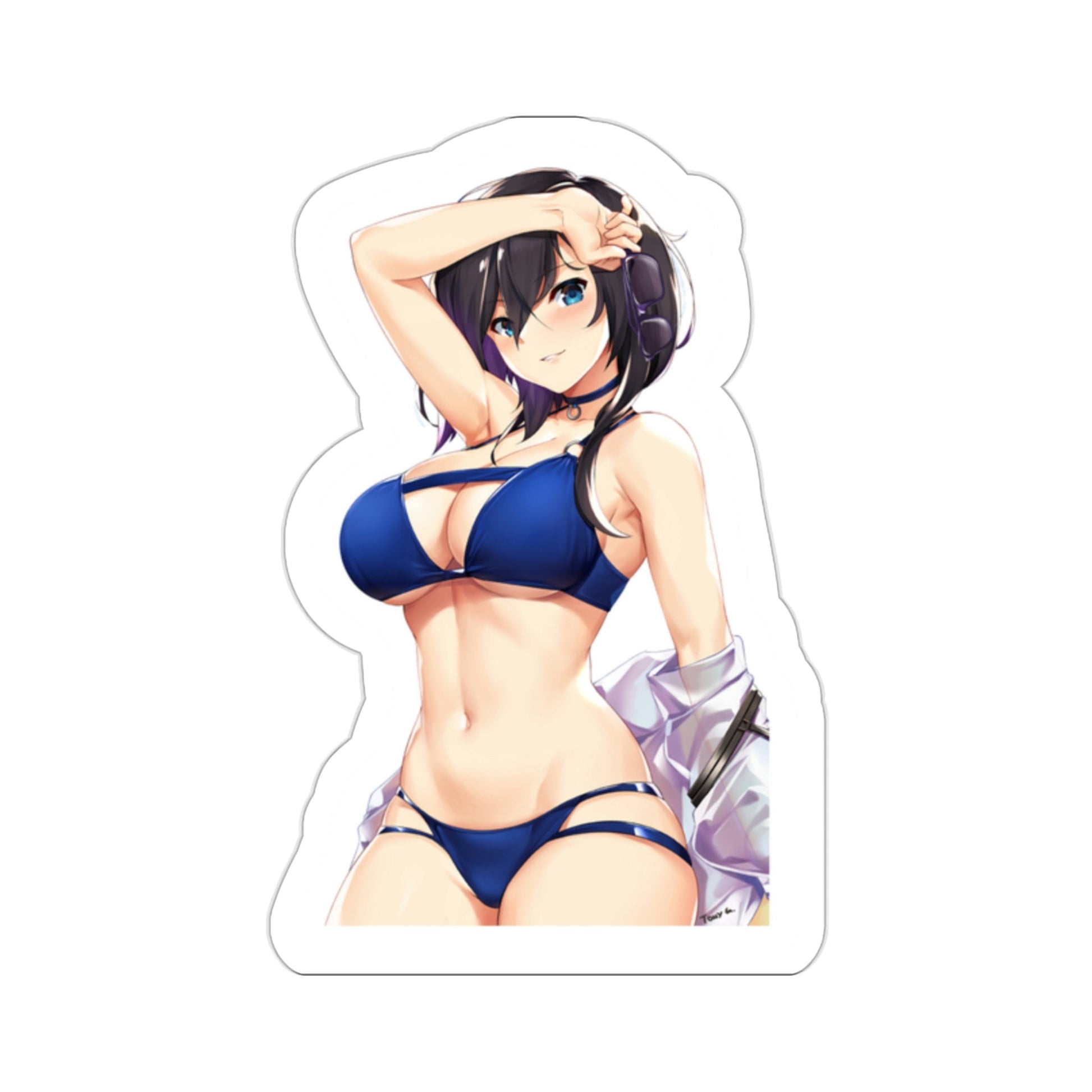 Azur Lane - Ark Royal (Anime/Ecchi/Waifu) STICKER Vinyl Die-Cut Decal-2 Inch-The Sticker Space